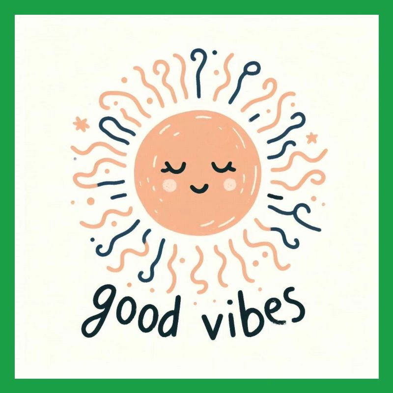 A contented sun