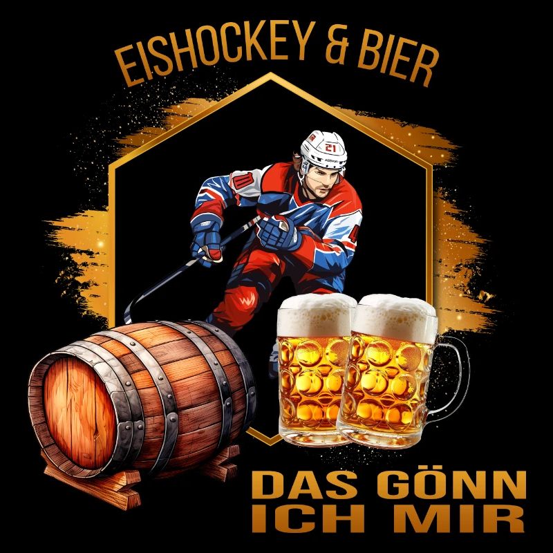 Eishockey & Bier - Das gönn ich mir