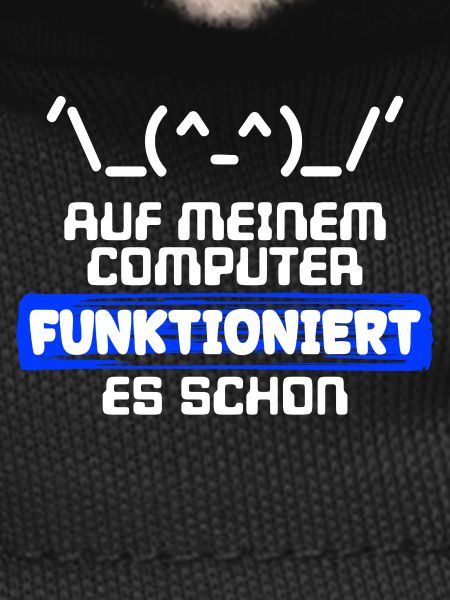 Computer Developer Softwareentwickler Statement