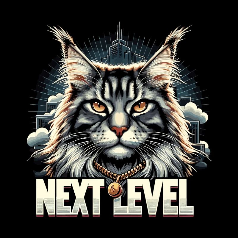 Maine Coon Cat Next Level Gift