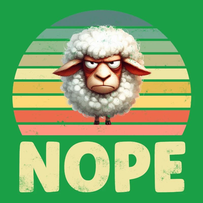Funny Sheep