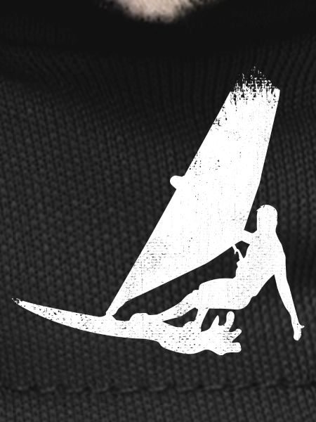 Funny Windsurfer Sketch
