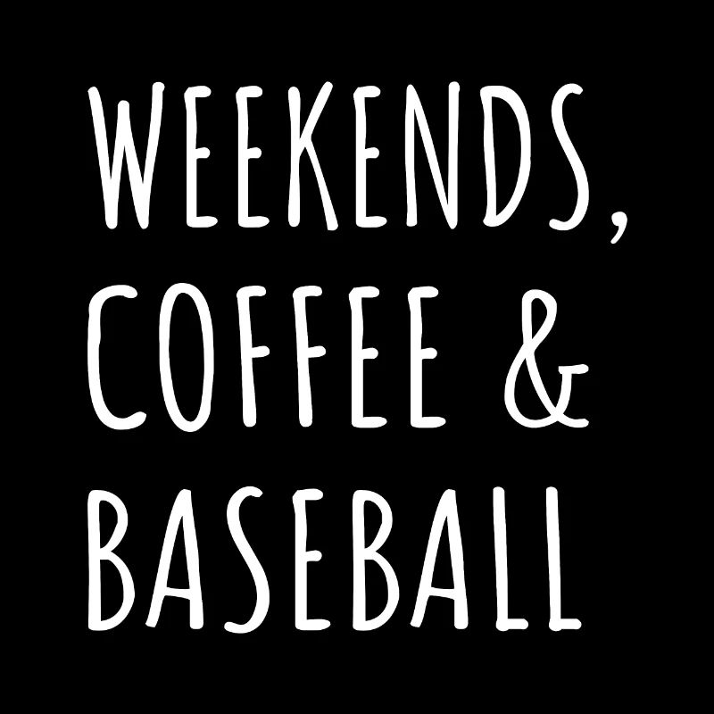 Week-ends, café et baseball I