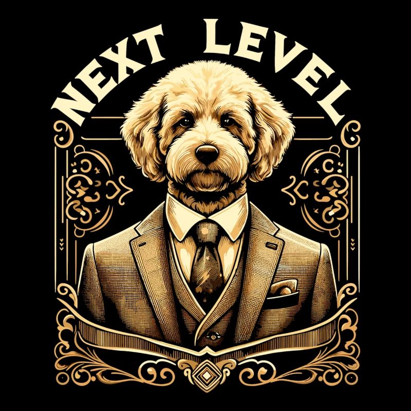 Cadeau de costume Goldendoodle Dog Next Level