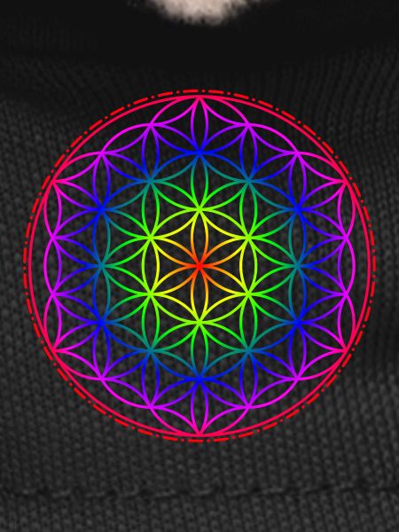 Flower of Life Rainbow