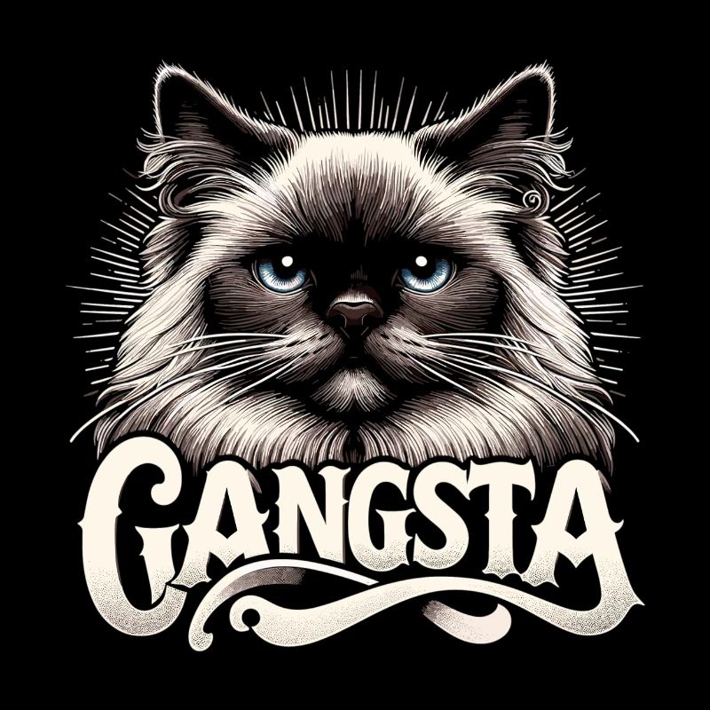 Chat Birman Sacré Chat Birman Gangsta Cadeau