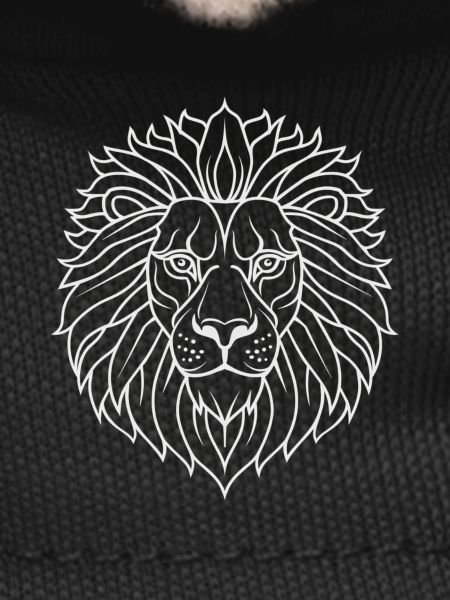 Psychedelic Lion Mandala