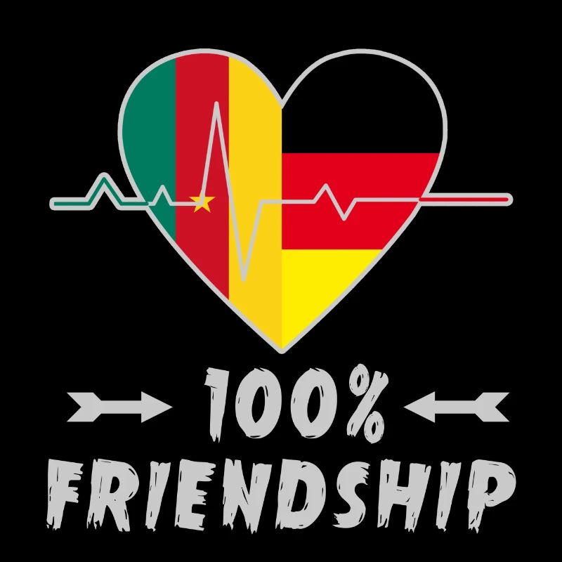 Cameroon and Germany 100% friendship