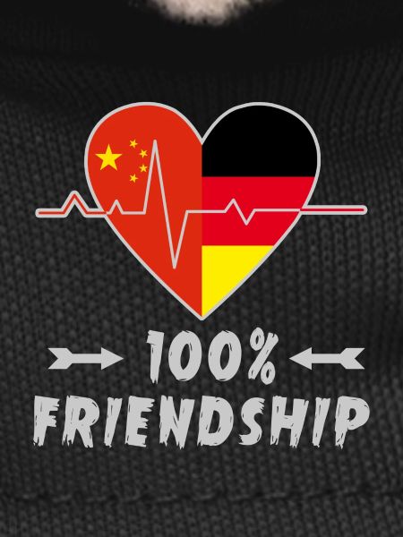 China and Germany 100% friendship