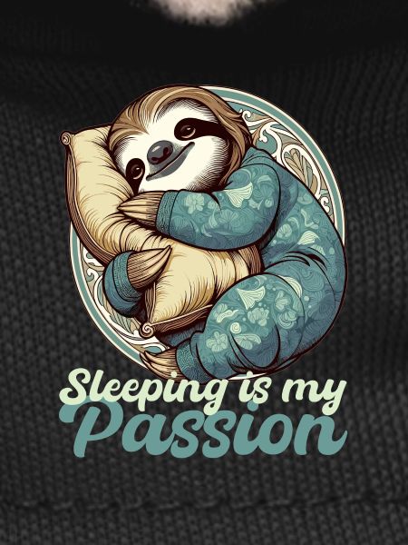 Sloth Sleeping Passion Gift