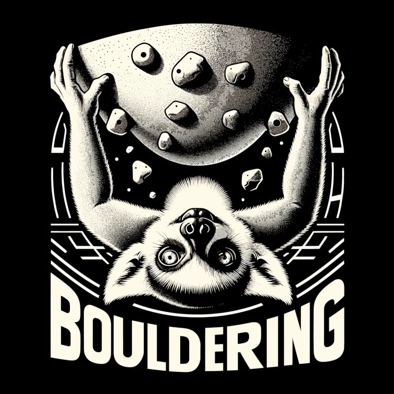 Bouldern Lemur Klettern Geschenk