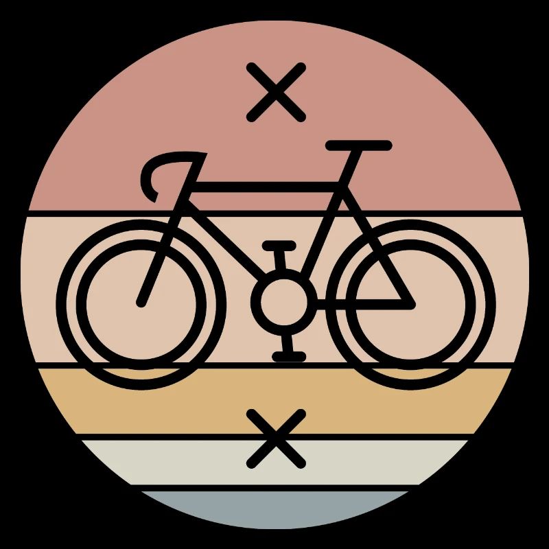 Vélo rétro vélo de route Singlespeed Fixie symbole