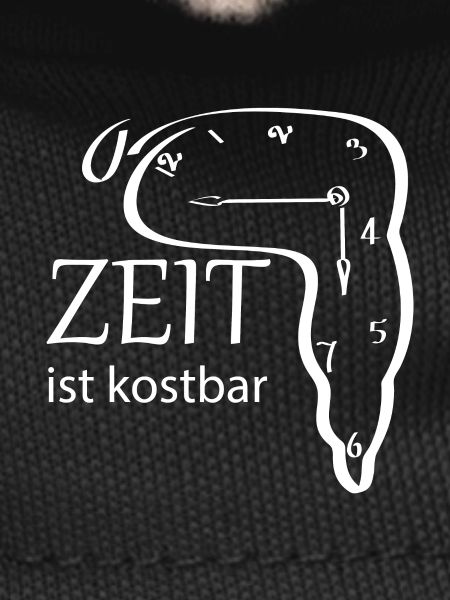 Creative watch design with saying