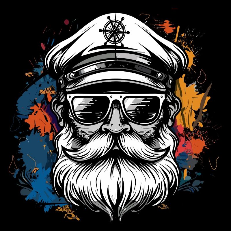 Sailing Captain Sketch