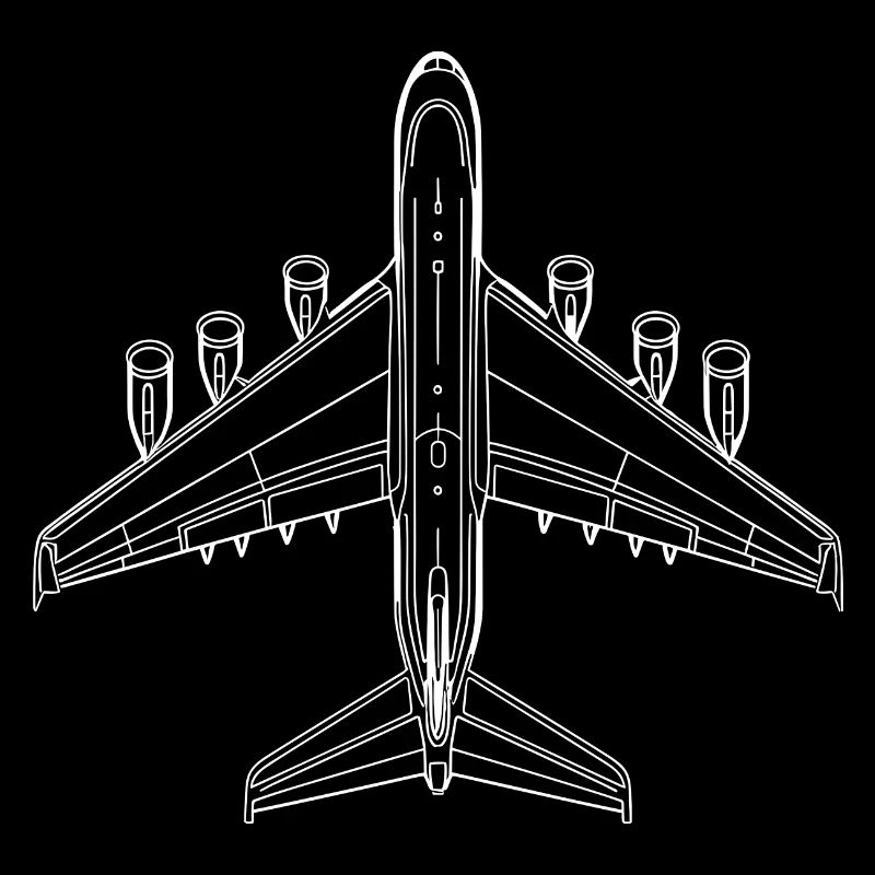 Flugzeug Zeichnung