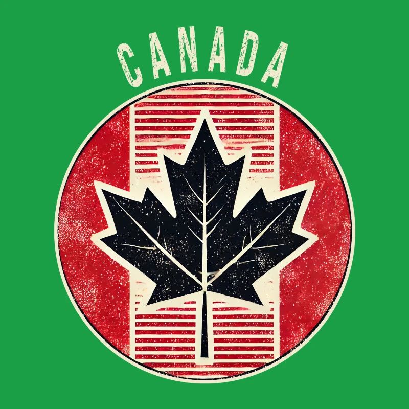 Canada maple leaf design