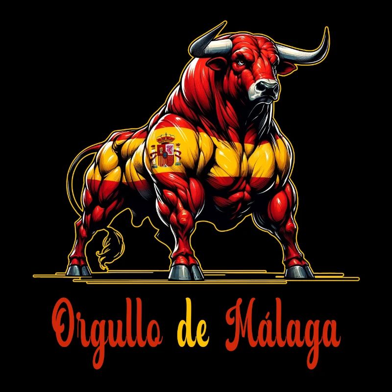 Le design du drapeau de la fierté de Malaga