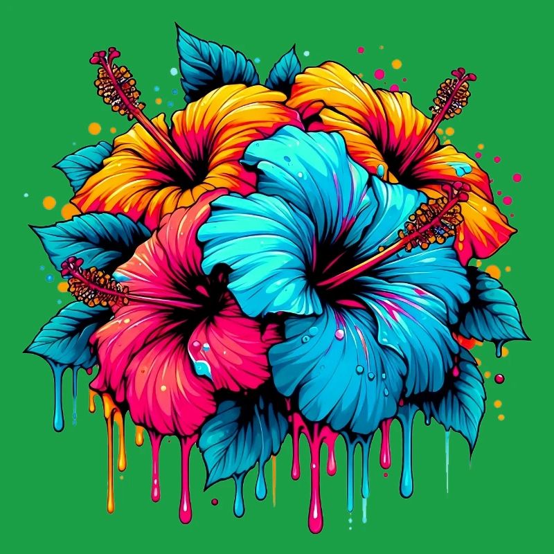 Fleurs d’hibiscus