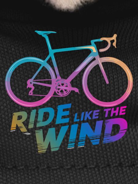 Gradient Bicycle Ride Graphic