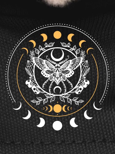 Celestial Moth Mandala