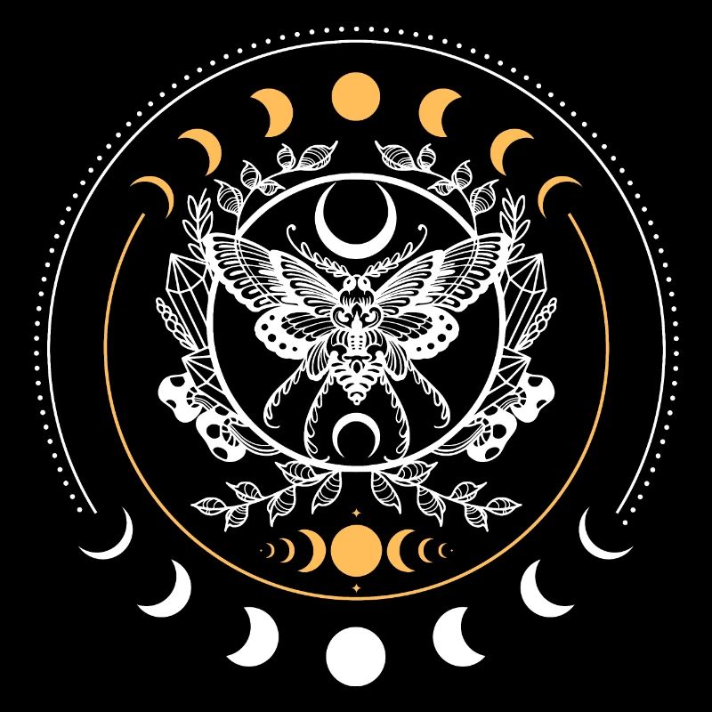 Mandala du Papillon Céleste