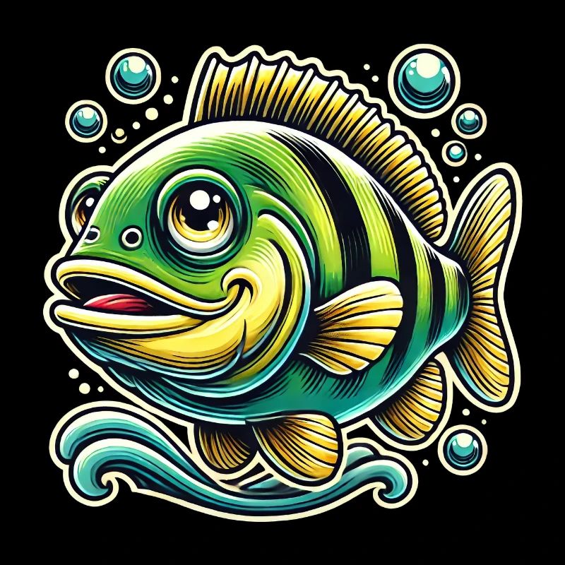 Design Perch River Bass