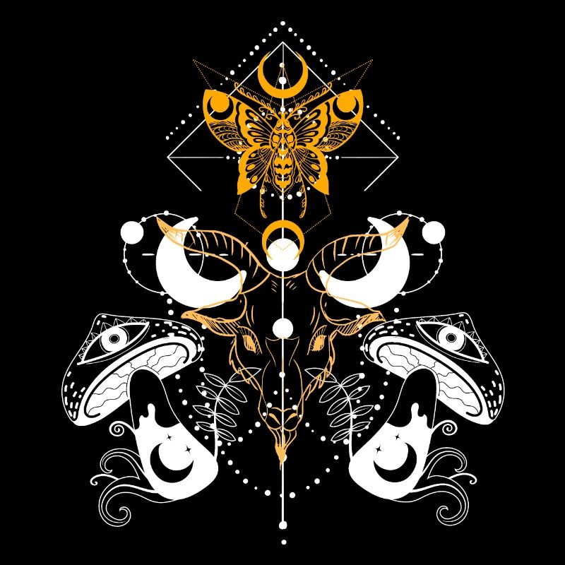 Ornate Geometric Mandala Crest
