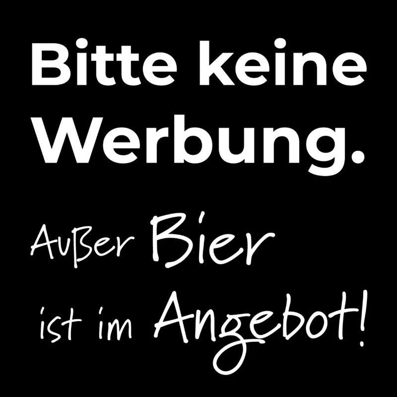 postkasten bitte keine werbung lustig bier angebot