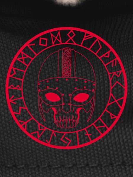 Viking Skull (Red)
