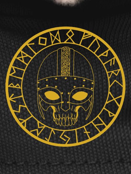 Viking Skull (Gold)