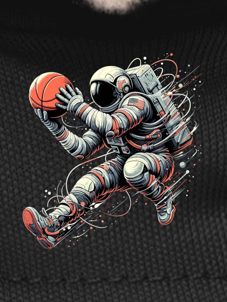 Basketball Astronaut Spaceman Gift