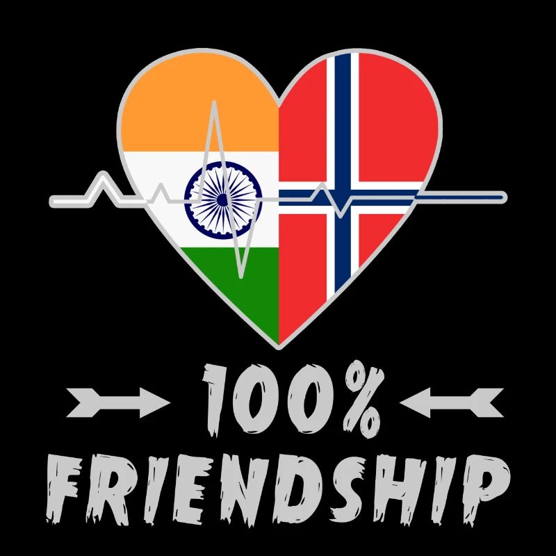 L'Inde et la Norvège : amitié à 100 %
