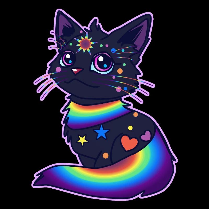 Chat de la fierté