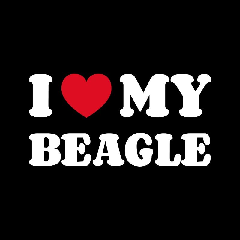 J’aime mon beagle