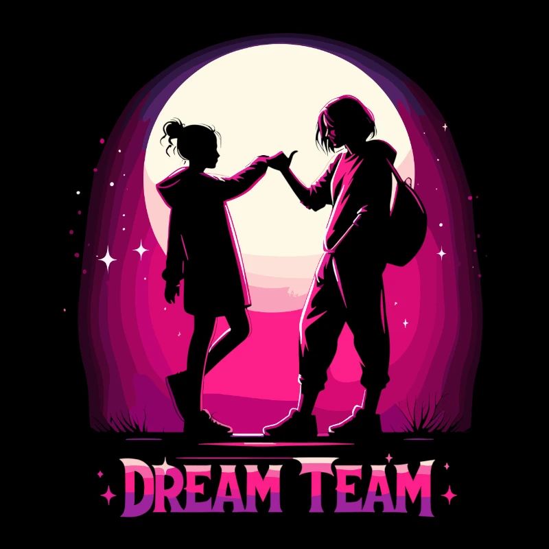 Mutter und Tochter cooles Traumteam Team Geschenk