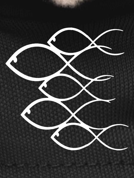 School of white fish