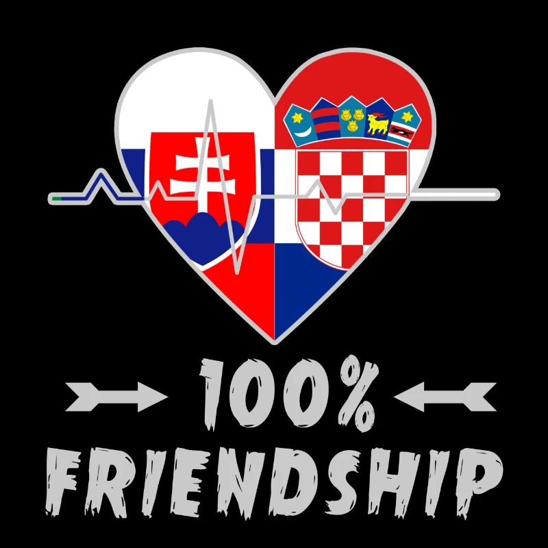 Slowakei und Kroatien 100% Freundschaft