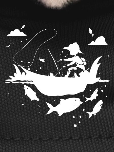 Fishing Comic Look