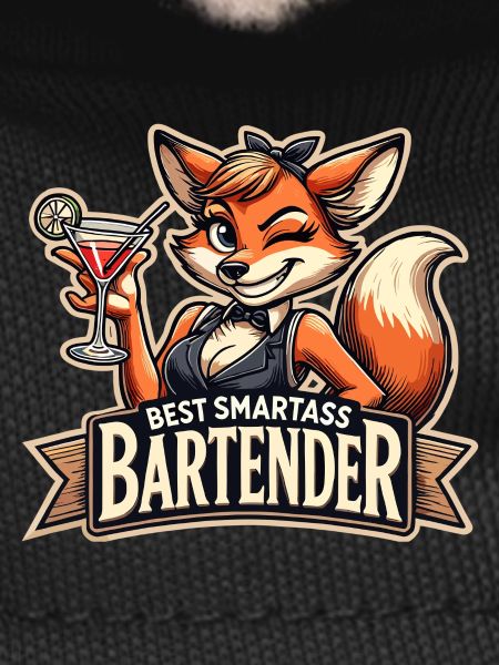 Bartender Barmaid Vixen Fox Gift