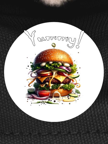 Yummy Burger Art