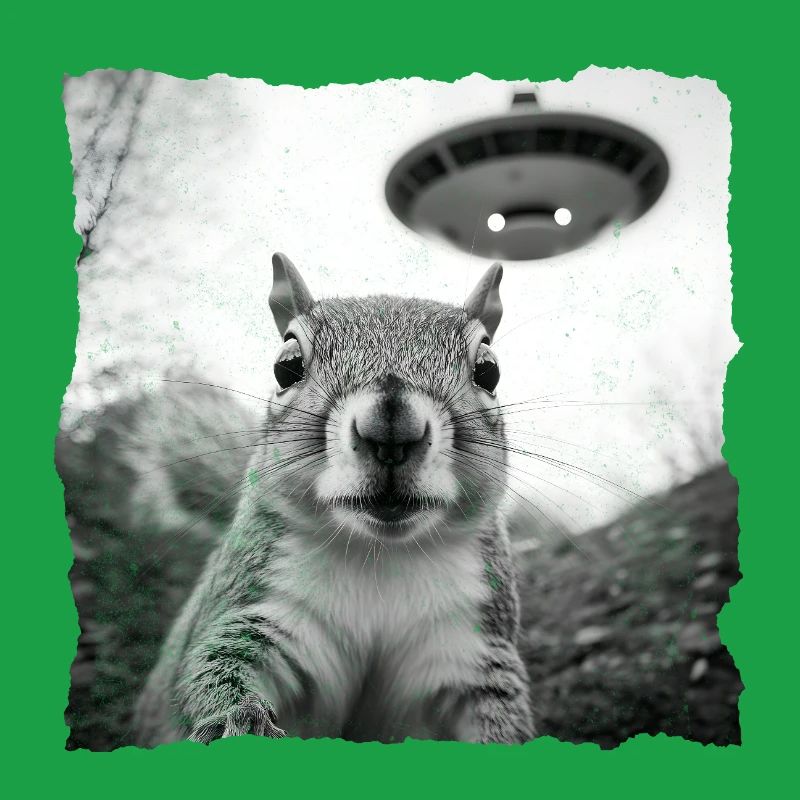 Alien Squirrel Encounter – Fun Sci-Fi