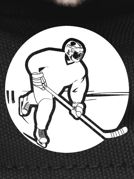 Hockey Player Drawing