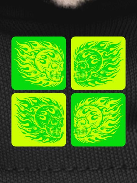 Flaming Skull – Biker & Rocker Style
