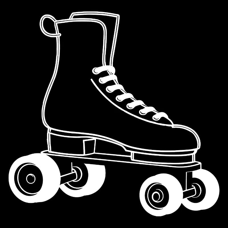 Dessin de patins à roulettes