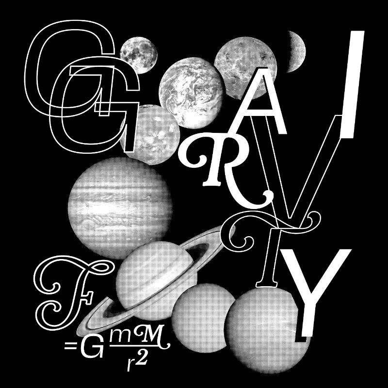 Typo-Kraft: Gravity in Style