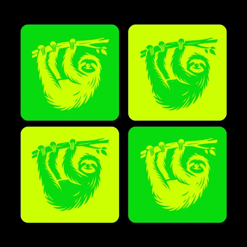 Relaxed sloth – take it easy