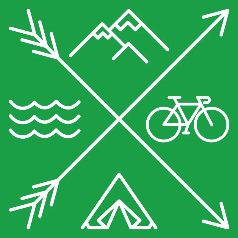 Mountain Camping Adventure Design