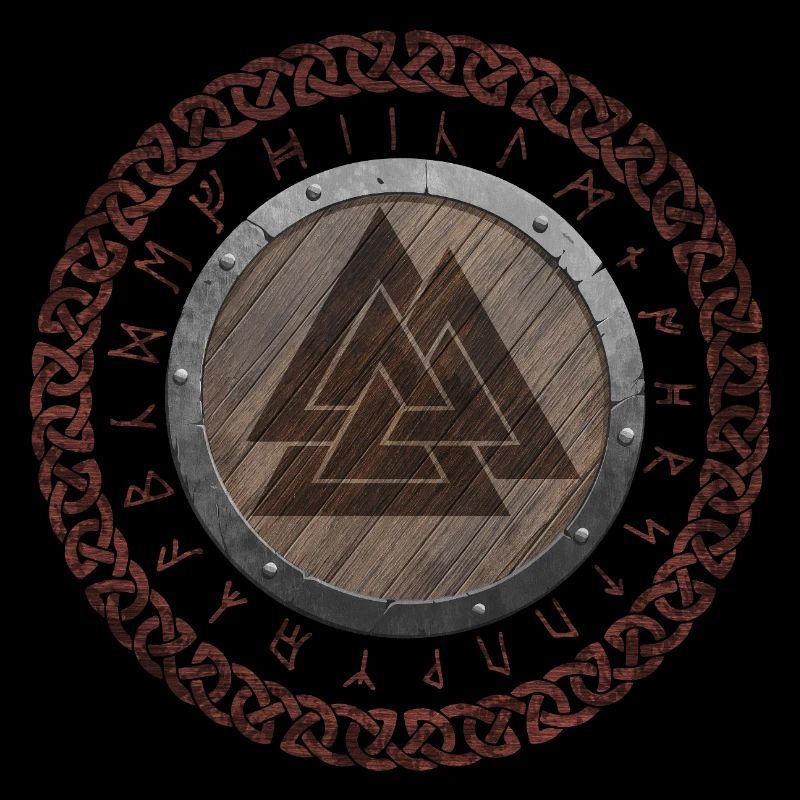 Valknut Viking Symbol