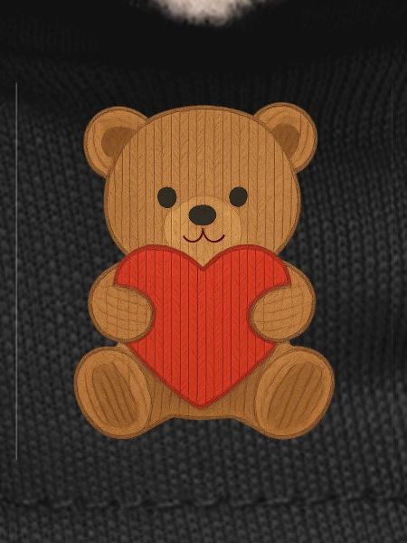 Teddy bear with heart