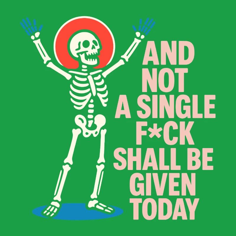 Conception de célébration de squelette vif